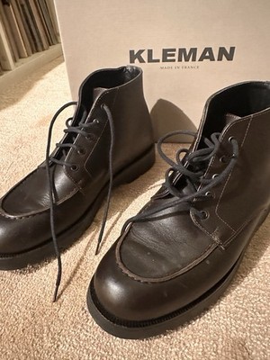 Kleman Oxal KP CUIR + TOILE Boots Mens Leather Boots Size 42 GARMENTORY