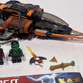 LEGO 70601 NINJAGO: Sky Shark 99% Complete with minifigs & Manual