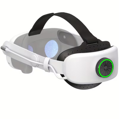 Battery Head Strap Compatible for Meta/Oculus Quest 3/3S VR Headset