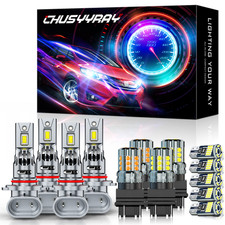 For 1999-02 Silverado Led Headlights Turn Signal Side Marker Light Drl Bulbs Kit For 1999-02 Silverado Led Headlights Turn Signal Side Marker Light Drl Bulbs Kit