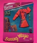 Vintage 1992 EARRING MAGIC BARBIE Fashion Outfit #4526 Mattel NEW
