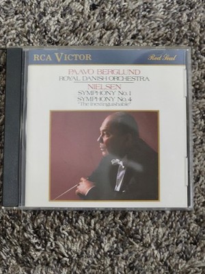 Nielsen Symphony No.1 & No.4 CD RCA Victor Paavo Berglund Royal Danish Orchestra