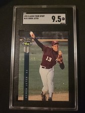 1992 Classic Four Sport Derek Jeter RC SGC 9.5 Mint Yankees 