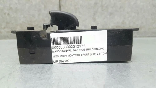 MR194819 Mando Elevalunas Trasero Derecho para MITSUBISHI MONTERO SPORT 2312972 - Imagen 1 de 10