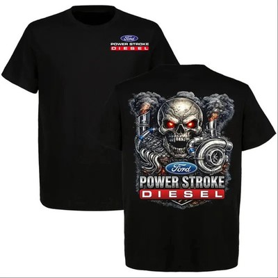 Ford Power Stroke Diesel Turbo Skull T-Shirt