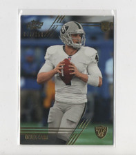 Derek Carr 2014 Topps Prime Gold RC /250 #125 Rookie Card Raiders. rookie card picture