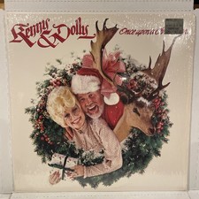 Dolly Parton Kenny Rogers Once Upon a Christmas Vinyl Record LP Album Nm