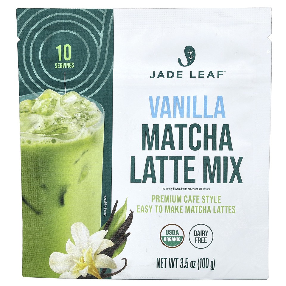 Matcha Latte Mix, Vanilla, 3.5 oz (100 g)