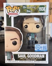 Funko Pop! Television: SAUL GOODMAN #1938 Breaking Bad Amazon Exclusive IN HAND