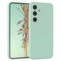 FüR Samsung Galaxy S24 HandyhüLle Silikon Back Cover Schutz Handy Case MintgrüN