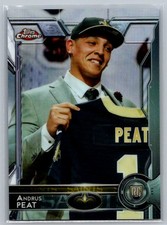 Andrus Peat 2015 Topps Chrome New Orleans Saints #133 RC