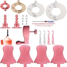 32-Piece Sentro 40/48 Knitting Machine Accessories Set with Adapter Handle