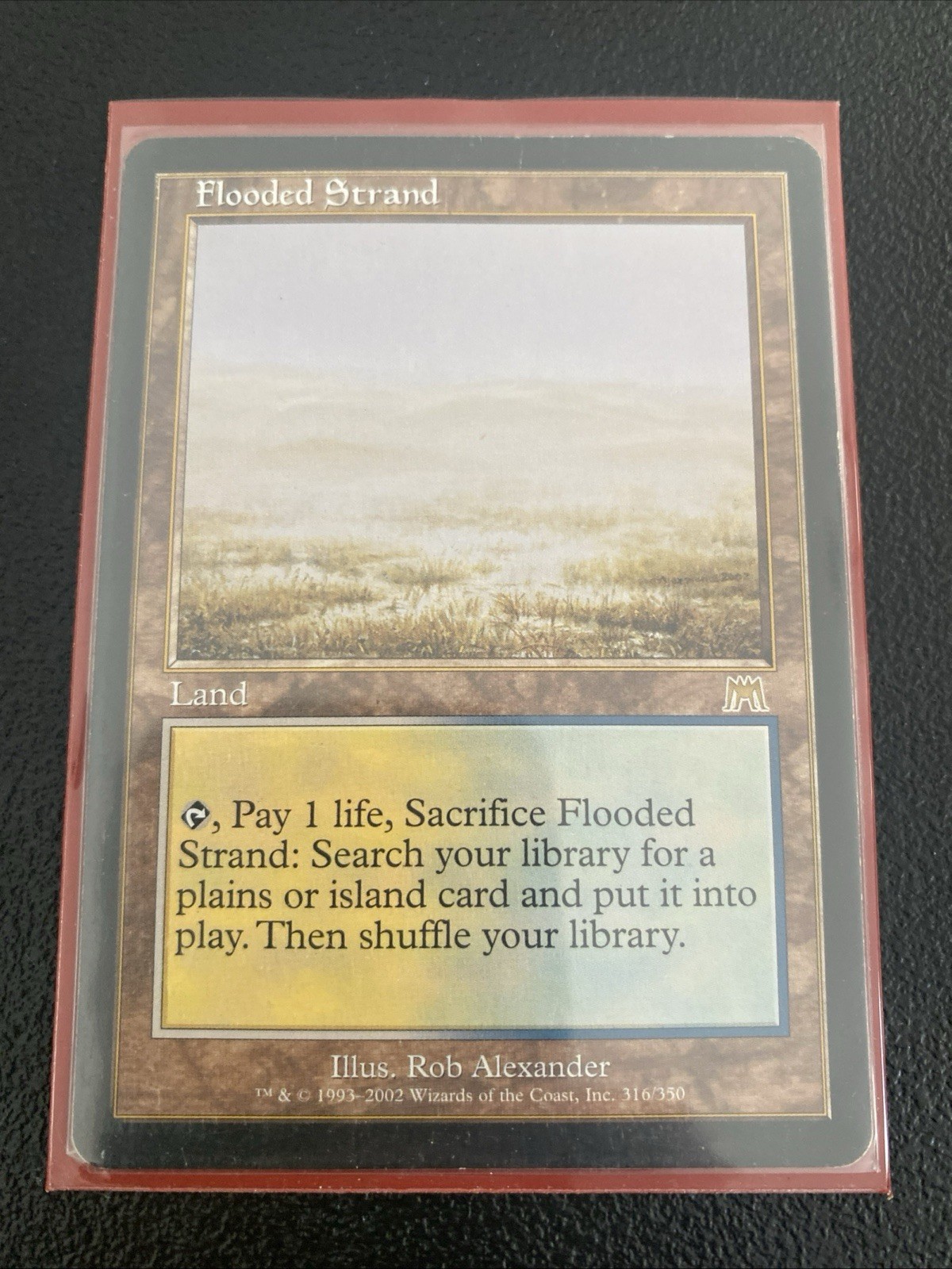 MTG English Flooded Strand NM Normal Onslaught
