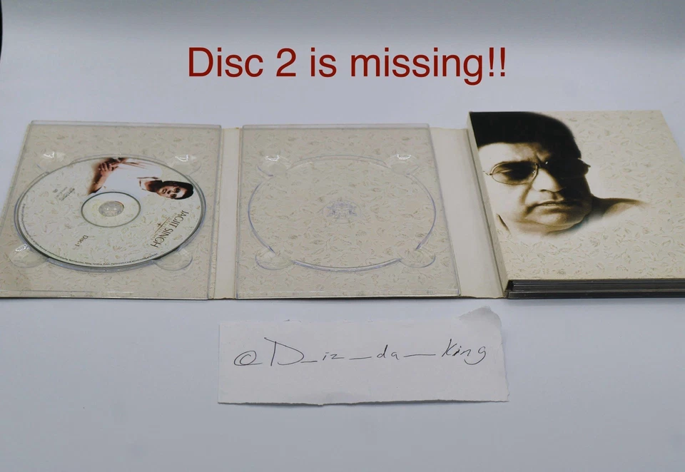 Jagjit Singh His Greatest Hits Hindi Audio With Bonus Vcd Rare Read Description Foto 4 de 4