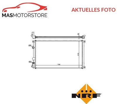 KÜHLER WASSERKÜHLER MOTORKÜHLER NRF 58321 P FÜR OPEL MOVANO 2.2 DTI,1.9 DTI