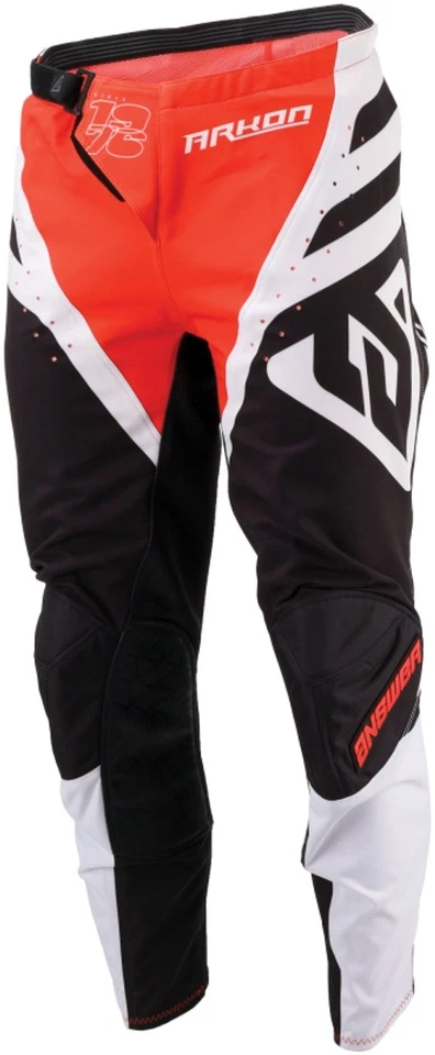 Answer 442609 Pantalones Juveniles Arkon Nitrus 20 Rojo/Negro/Blanco - Imagen 1 de 1