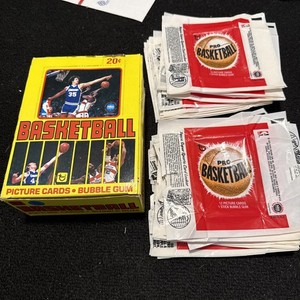 1978 Topps Basketball Empty Wax Box With 36 Wrappers