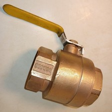 2  Brass Ball Valve Full Port with Female Threaded NPT 600 WOG