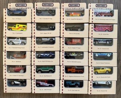 1994 Set of 24 Matchbox Collector's Choice Limited Edition Cars