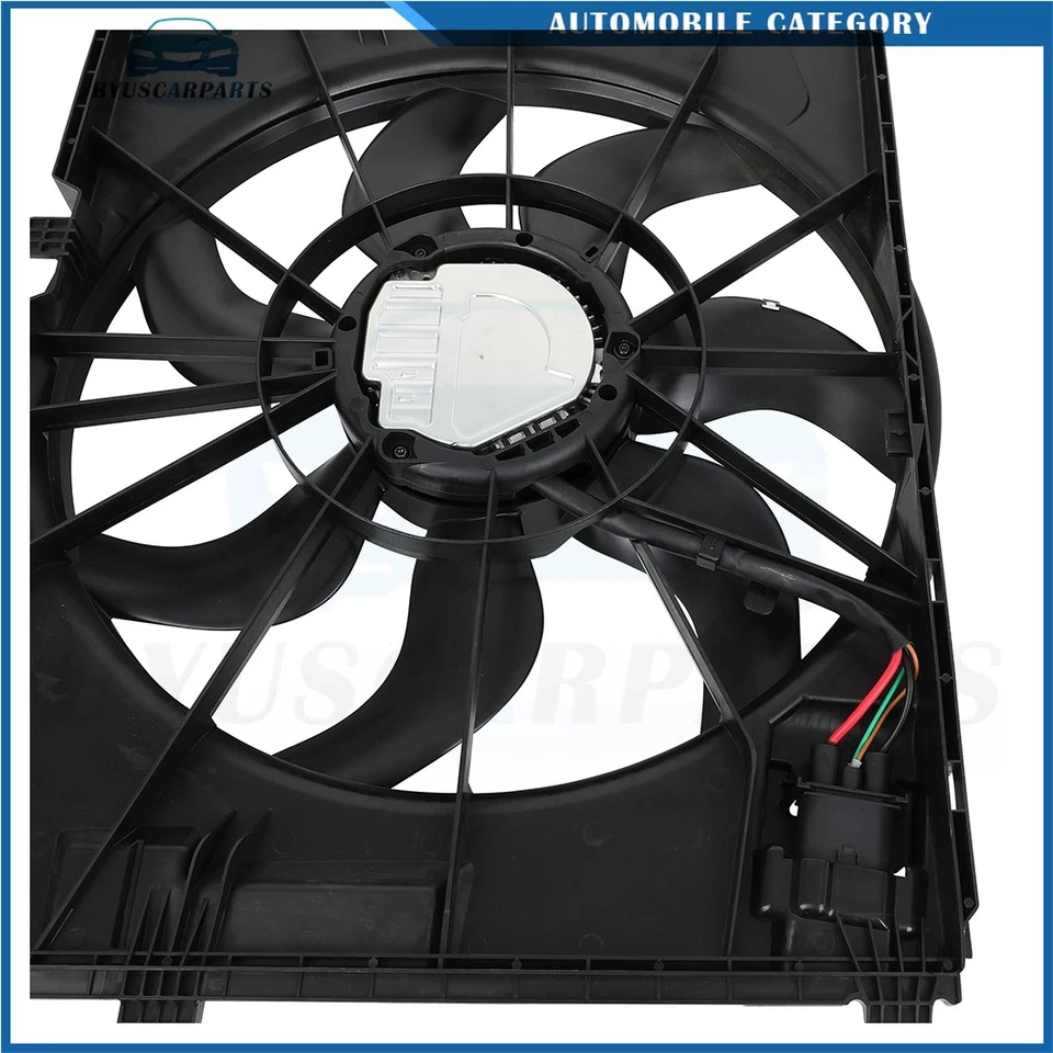 Электрический вентилятор охлаждения радиатора в сборе для Mercedes-Benz C180 2014 2015 2016 годов выпуска - Изображение 4 из 4