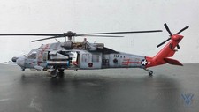 1/35 MH-60S Seahawk - Helicóptero Marina Construido Pro - Arte detallado de cabina y cabina