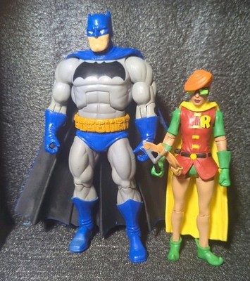 Mattel DC Batman Dark Knight Returns Batman/ Robin Miller Lot 1/12 CUSTOMS CAPE