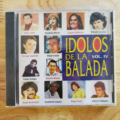 *NUEVO Y ORIGINAL* Jose Jose, Alberto Vazquez, Lupita D'alessio Y Mas CD