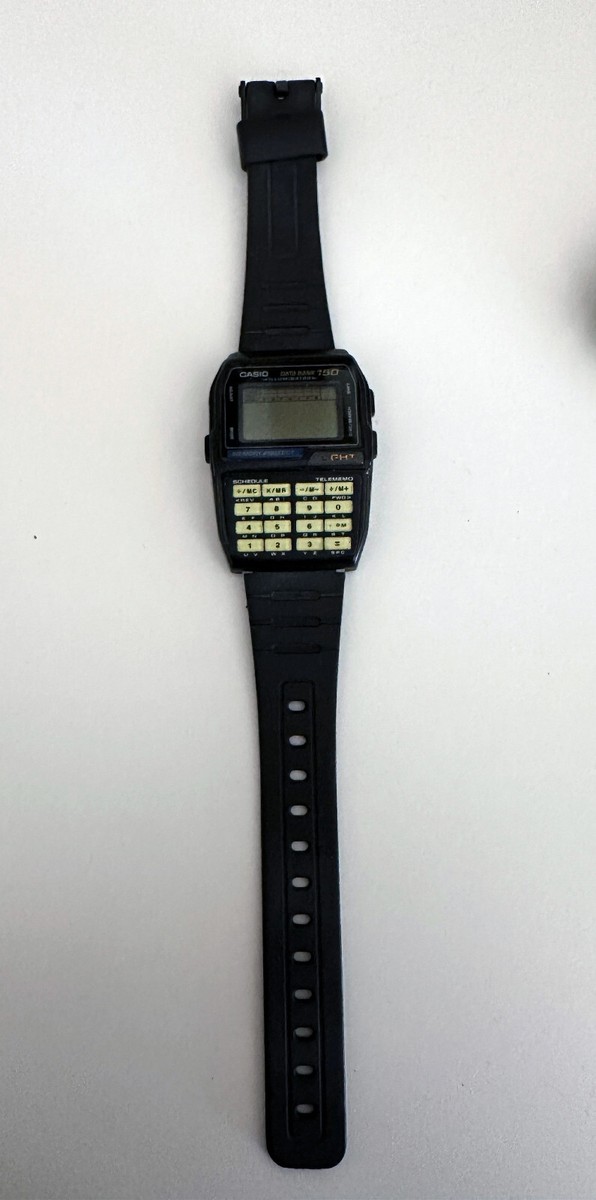 RARE VINTAGE* CASIO DATABANK DBC-150 * RARE VERSION WITH GLOWING