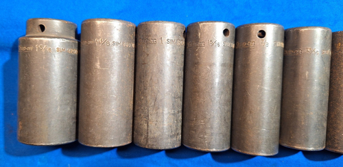 Snap-On 309SIMYA +2 11pc 1/2" dr SAE DEEP 6pt impact socket set 1-5/16" - 1/2" - Picture 4 of 10