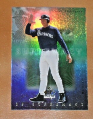 2000 SP Authentic ALEX RODRIGUEZ  INSERT # S1 SUPREMACY  REFRACTOR LIKE