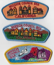 Lot of 3 Mission Council CSP's T4  S5  and S9