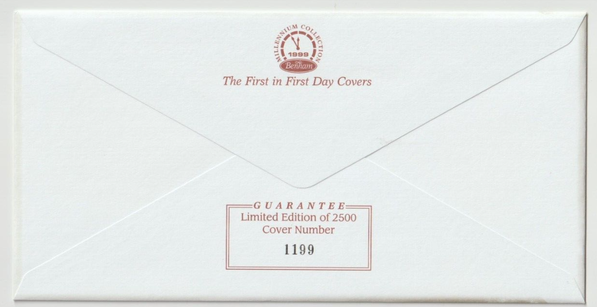 21/9/1999 UK GB FDC World Changers Pane 5 Dawn of a New Age