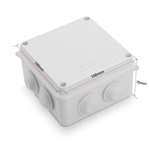 Conector de cable eléctrico en línea exterior IP65 impermeable cajas de conexiones de 2/3 vías Reino Unido - Imagen 30 de 81