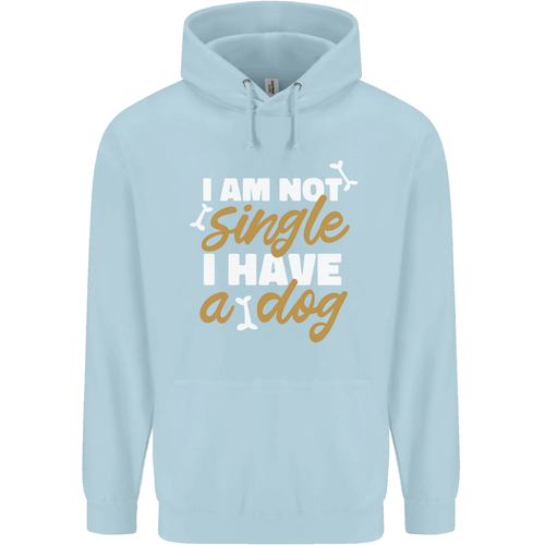 Im Not Single I Have a Dog Funny Childrens Kids Hoodie - Picture 62 of 84