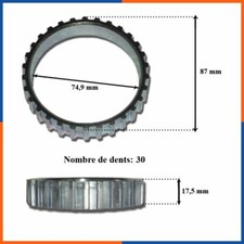 ABS Ring Sensorring für RENAULT | 7700748045...