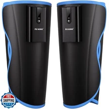 FIT KING Cordless Calf Massager – Rechargeable Leg Compression Massager for C