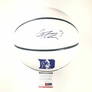duke autographed basketball