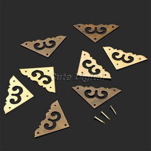 Jewelry Box Chest Trunk Case Decorative Corners Bracket Furniture