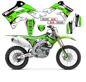 KAWASAKI KX 80 KX80 GRAPHICS KIT DECALS DECO STICKERS MX 1996 1995 eBay