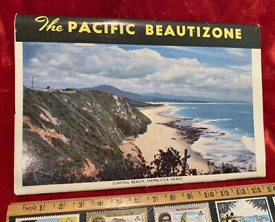 1960s PACIFIC BEAUTIZONE FRANK HURLEY PHOTOS FOLDER NSW SOUVENIR VIEWS TOURISM!