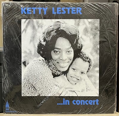 SEALED 1974 Kitty Lester  In Concert  LP   Sheffield S-15