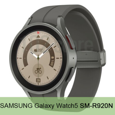 SAMSUNG Galaxy Watch5 Pro SM-R920N Titanium Smartwatch 45mm Factory Sealed