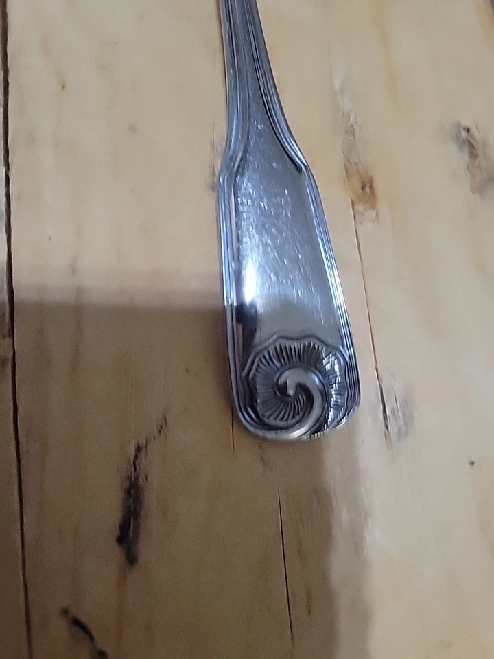Colher de sopa oval Supreme talheres aço inoxidável Japão concha espiral - Imagem 2 de 4