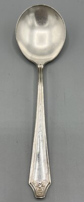 WM A ROGERS NICKEL SILVER SOUP SPOON | eBay