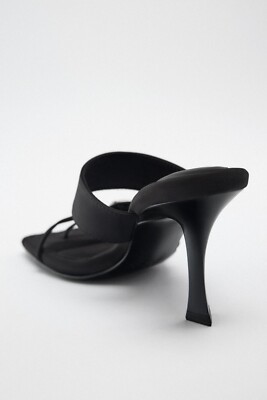 ★ZARA★ BUCKLED HEELED SANDALS ZARA HEELED SANDALS WITH BUCKLES 7.5 US | eBay
