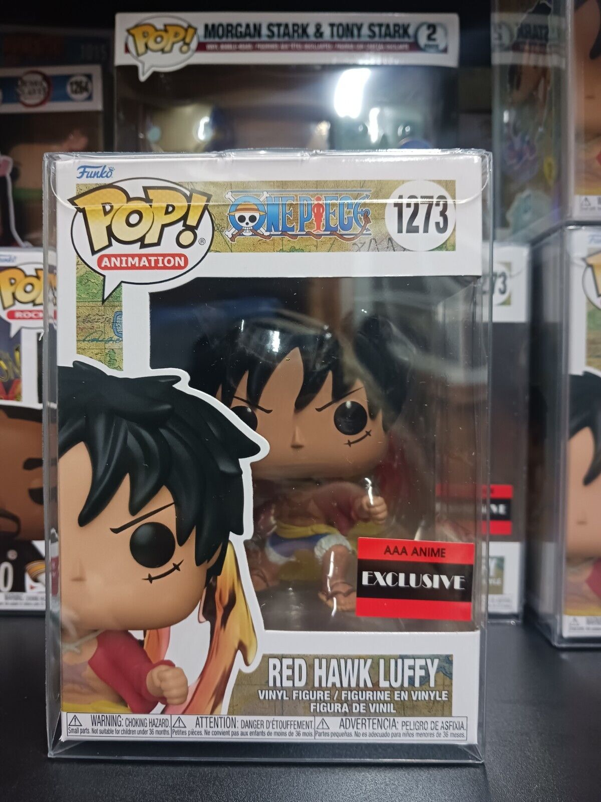 Funko POP! One Piece Red Hawk Luffy & Zoro (Enma) Vinyl Figure with  protector