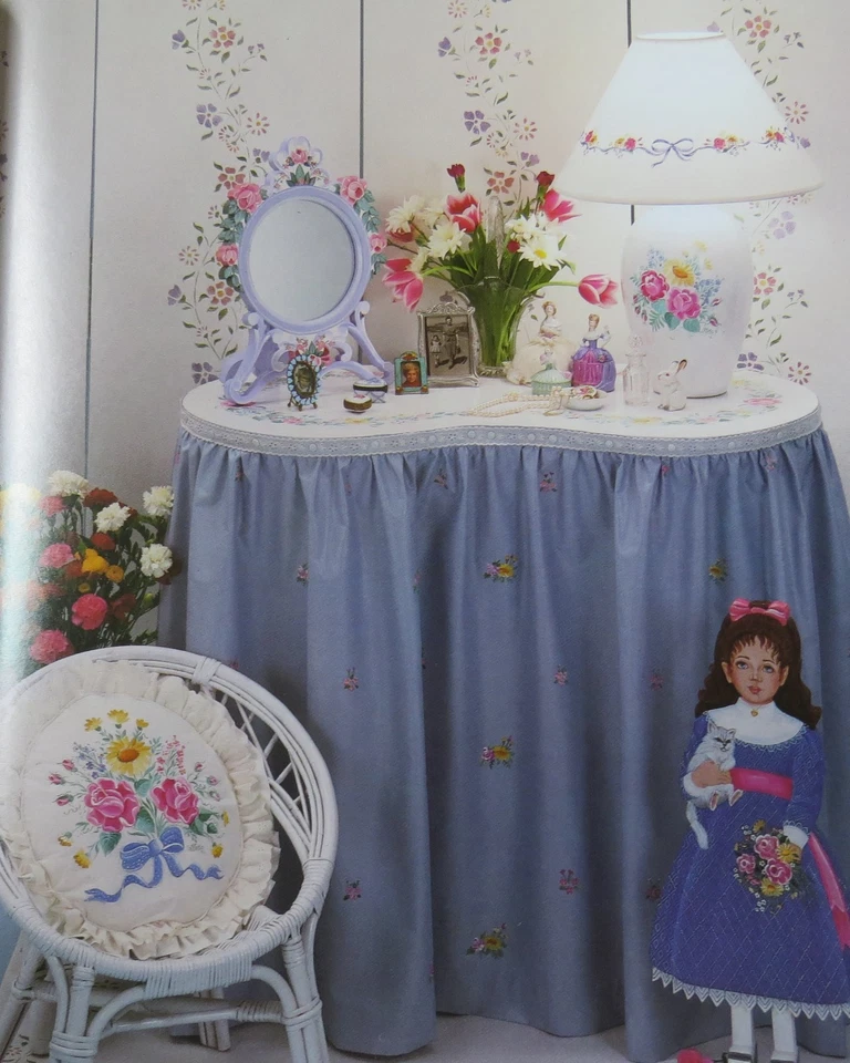 PIPKA & FRIENDS 1988 FOLK ART FURNITURE VOL IV MULTI PATTERN PAINTING BOOKLET - Image 3 of 4