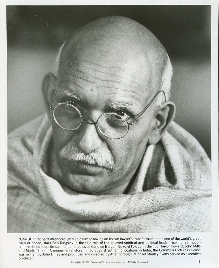 Ben Kingsley Gandhi Original 8x10