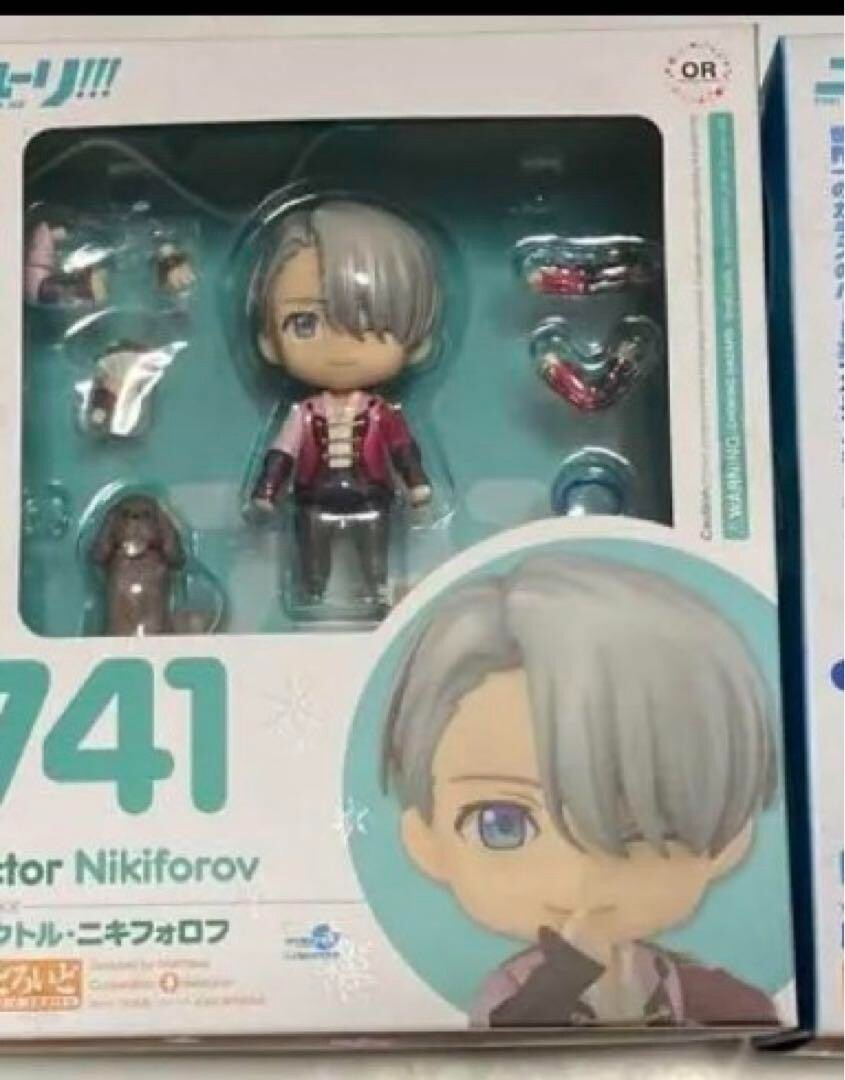 (未使用･未開封品)　ユーリ!!! on ICE コレクションフィギュア BOX qdkdu57 W/Box Yuri On Ice Victor Nikiforov action figure Nendoroid 741