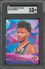 Hawks Cam Reddish 2019 Panini Court Kings #68 Rookie Card Graded Gem 10! SGC